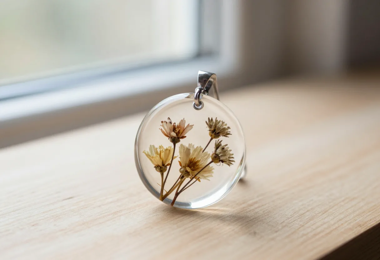 Resina epoxi en joyería: qué es y por qué es tan especial